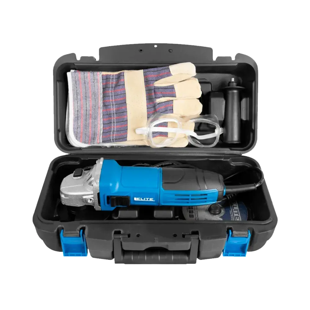 AMOLADORA ANGULAR 4 1/2 800W + ESTUCHE ELITE